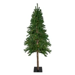 Northlight 6' Pre-lit Alpine Artificial Christmas Tree Multi Lights. Fixed Price $140.49.