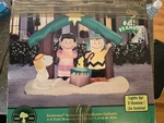 2013 Gemmy/peanuts 6' Xmas Nativity Airblown Inflatable Charlie Brown Snoopy. Fixed Price $129.99.