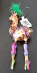 December Diamonds Circus Giraffe Glass Everyday Christmas Ornament New. Fixed Price $22.00.