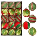 Sy Super Bang Christmas Ball Ornaments 15PCS Red Green 80MM. Fixed Price $16.24.