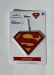 2024 Hallmark Walmart Exclusive Superman Crest Metal Ornament. Fixed Price $6.99.