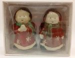Salt & Pepper Shaker Set Holiday Winter Christmas Angels Target With Box 2010. Fixed Price $14.99.