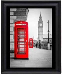 United Kingdom Phone Booth Big Ben 11X14 Black Picture Frame. Fixed Price $24.99.