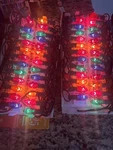 Hoferts Christmas Lights 25 Indoor/outdoor C-7 Multi Color Boxes Working. Fixed Price $36.00.