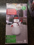 Gemmy Snowman Led 4FT Airblown Christmas Inflatable. Fixed Price $24.24.