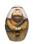 5.5 Trinket Storage Joseph Shepherd Doll Nativity Figurine Christmas Holiday. Fixed Price $27.99.