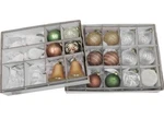 Hgtv Home Collection Set Of 24 Glass Christmas Ornaments Cozy Winter New. Fixed Price $69.00.