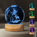 3D Sea Turtle Crystal Ball Night Light With 16 Color, 60MM Figurin.... Fixed Price $24.78.