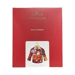 2021 Hallmark Disco Inferno Ugly Sweater Magic Sound Ornament - Santa. Fixed Price $10.91.