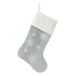 Melrose Snowflake Stocking (set Of 3). Fixed Price $39.99.