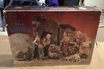Holiday Workshop Piece Christmas Nativity Scene Collectors Edition 1996 Iob. Fixed Price $40.00.