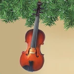 Realistic Violin Christmas Ornament - 5 Inches Tall By Broadway Gifts Nib. Fixed Price $15.99.
