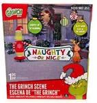 9 Ft. Led Grinch And Max Naughty Or Nice Christmas Airblown Inflatable Gemmy. Fixed Price $94.76.