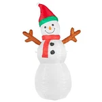 Productworks Candy Cane Lane Inflatable Snowman Outdoor Holiday Display, 7-FOOT. Fixed Price $42.21.