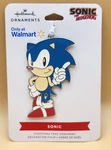 Hallmark Sonic The Hedgehog Flat Metal Enamel Christmas Tree Ornament, New. Fixed Price $8.00.