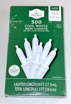 Holiday Time 300 Cool White Led Mini Lights, 59 Ft Length, 2 Sets Of 150. Fixed Price $15.99.