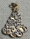 Premier Designs Jewelry 2013 Christmas Tree Charm Pendant. New. Fixed Price $6.25.