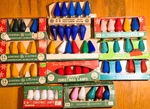 C6 Christmas Glass Lights Lot 60 Total, In Retail Packs General Electric. Fixed Price $44.99.