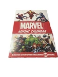Marvel Advent Calendar 24 Mini Story Books Countdown Christmas Complete 21"X14". Fixed Price $15.00.