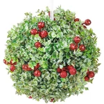 8 Inches Mistletoe Christmas Decor Ball Ornament Large Ki.... Fixed Price $42.19.