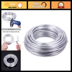 52FT 6 Gauge Silver Aluminum Wire - Bendable Metal For Sculpting, Bonsai, Crafts. Fixed Price $35.09.
