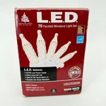 Enchanted Forest 70 Faceted Miniature Light Set Warm White Christmas Decor 23FT. Fixed Price $13.49.