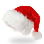 Xoytn 1PACK Christmas Santa Hat, Xmas Claus For Adults Kid Velvet C.... Fixed Price $13.23.