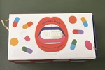 New Box Full Dose - Jonathan Adler 4 Pill Design Porcelain Ornaments. Fixed Price $160.00.