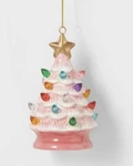 New 2023 Target Wondershop Retro Light Up Ceramic Christmas Tree Ornament Pink. Fixed Price $19.94.