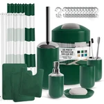 Clara Clark Bathroom Set - Green Complete + Rugs, Hunter. Fixed Price $89.99.