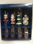 Pre-owned 1998 Boston Warehouse Heirloom Ornament Christmas Spreader Set Of 4. Fixed Price $12.99.