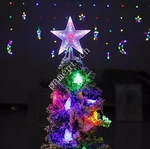 7" Led Star Lights Christmas Tree Topper, Lamp Home Bar Shop Decoration. Fixed Price $9.99.