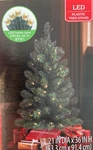 3FT Pre-lit Winston Pine Artificial Christmas Tree W/70 Clear Led Lights/stand. Fixed Price $49.95.