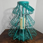 Green Home Reflections 16" Flameless Christmas Tree Lantern W/ Pillar & Remote. Fixed Price $55.00.