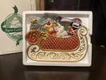 2002 Avon St Nickolas Collection Ceramic Cookie Plate. Fixed Price $28.99.