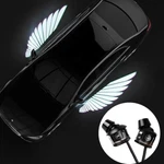 Fashion Angel Wing Led Car Rearview Mirror Universal Decoration Lights. Fixed Price $35.00.