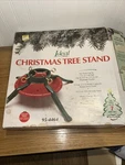Brand New 95-4464 Ideal Steel Christmas Tree Stand Green/red Up To 7FT,4.5"DIA.. Fixed Price $20.00.
