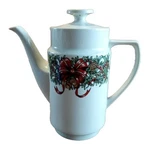 The Cellar 8 Cups Holiday Wreath Christmas 1995 Coffee/ Tea Pot With Macy's. Fixed Price $30.00.