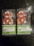 New 2 Packs Of Christmas Led Metal Bear Warm White Lights 4FT Battery Operated. Fixed Price $22.00.