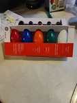 Ge C-9 Soft Glow Christmas Light Bulbs 5 Pack. Fixed Price $9.99.