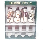Vintage Debbie Mumm Snowman Spreaders Boston Warehouse 1999. Fixed Price $18.99.