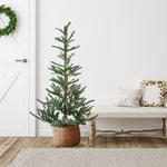 Northlight 4.5' Layered Noble Fir Artificial Christmas Tree Clear Led Lights. Fixed Price $104.49.