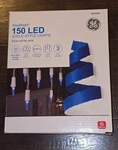Ge Staybright 150 Icicle Light String Holiday Christmas Blue Led White Wire. Fixed Price $23.99.