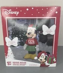 3.5' Gemmy Airblown Inflatable Christmas Disney Minnie Mouse W/sweater 2019. Fixed Price $39.95.