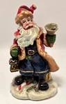 Gerson International Santa With Lantern And Bell Figurine. Fixed Price $12.98.
