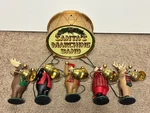 Mr. Christmas Santa's Marching Band Musical Holiday Decor Display. Fixed Price $50.00.