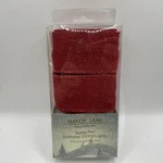Red Burlap Shimmer String Lights By Manor Lane Length 10 Christmas Crafts New. Fixed Price $9.95.