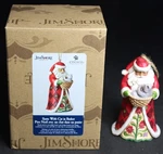 Jim Shore Enesco Santa With Cat In Basket Christmas Ornament W/ Box - #6003357. Fixed Price $34.99.