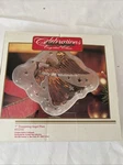 Celebrations" Crystal Clear 7" Trumpeting Angel Plate #312332 Christmas. Fixed Price $12.29.