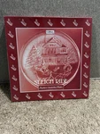 Libbey Sleigh Ride 13 Glass Platter. Fixed Price $9.99.